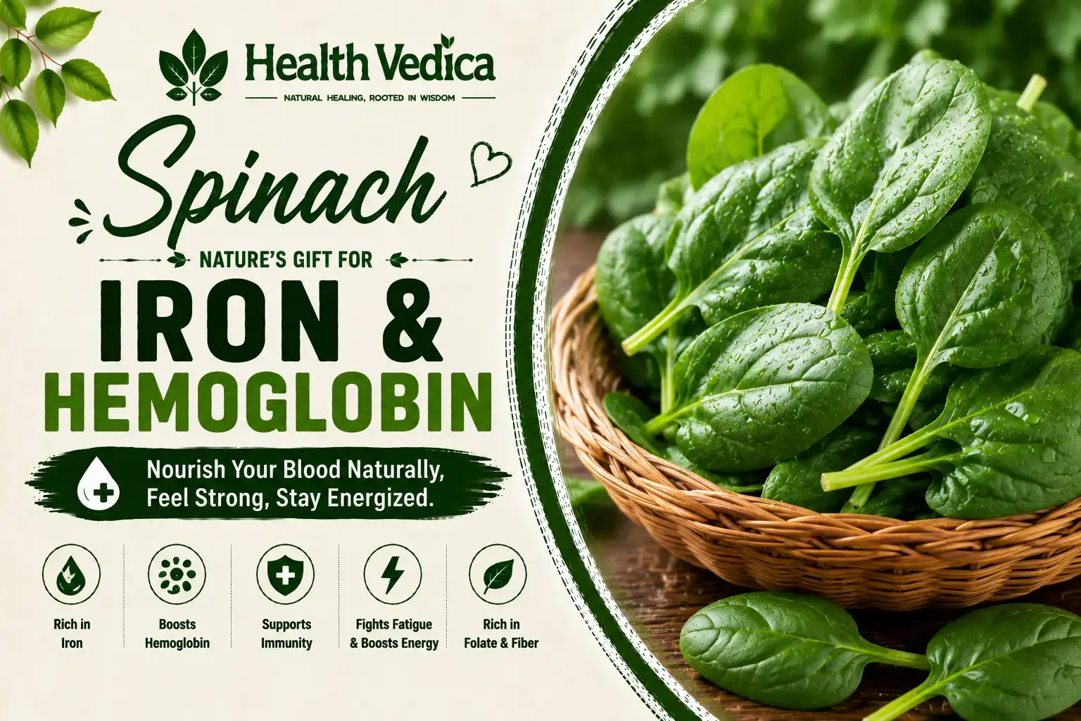 Amaranth Leaves (Chaulai) — Iron Support