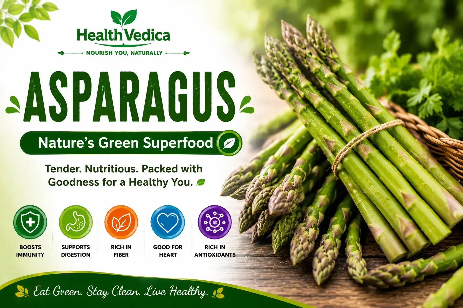 Asparagus — Detox & Digestive Health
