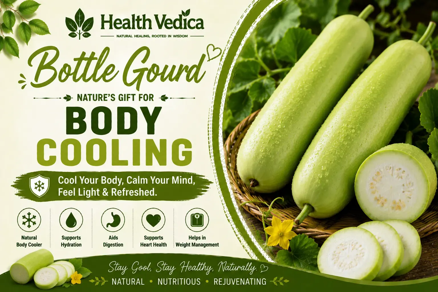 Bottle Gourd (Lauki) — Body Cooling