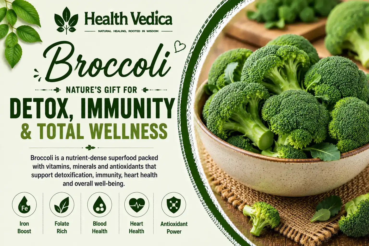 Broccoli — Detox & Antioxidant