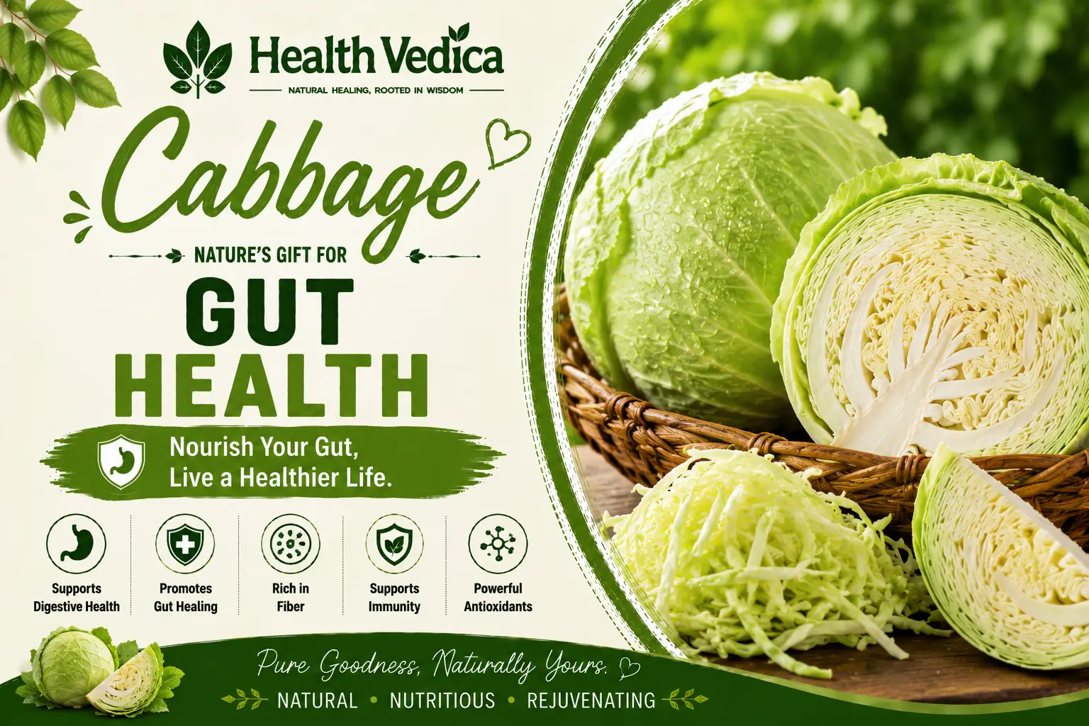 Cabbage (Patta Gobhi) — Gut Healing