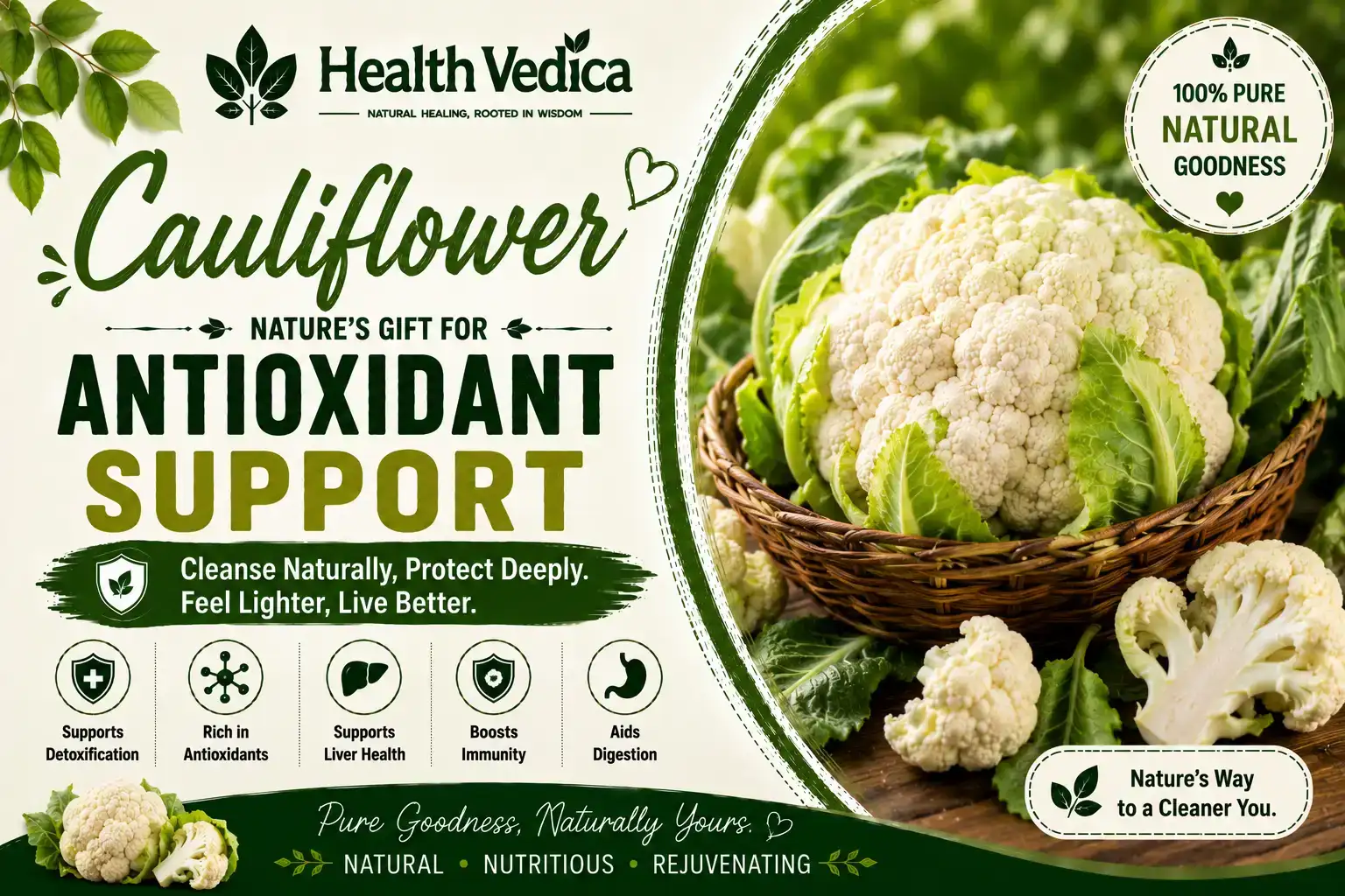 Cauliflower (Phool Gobhi) — Detox Support