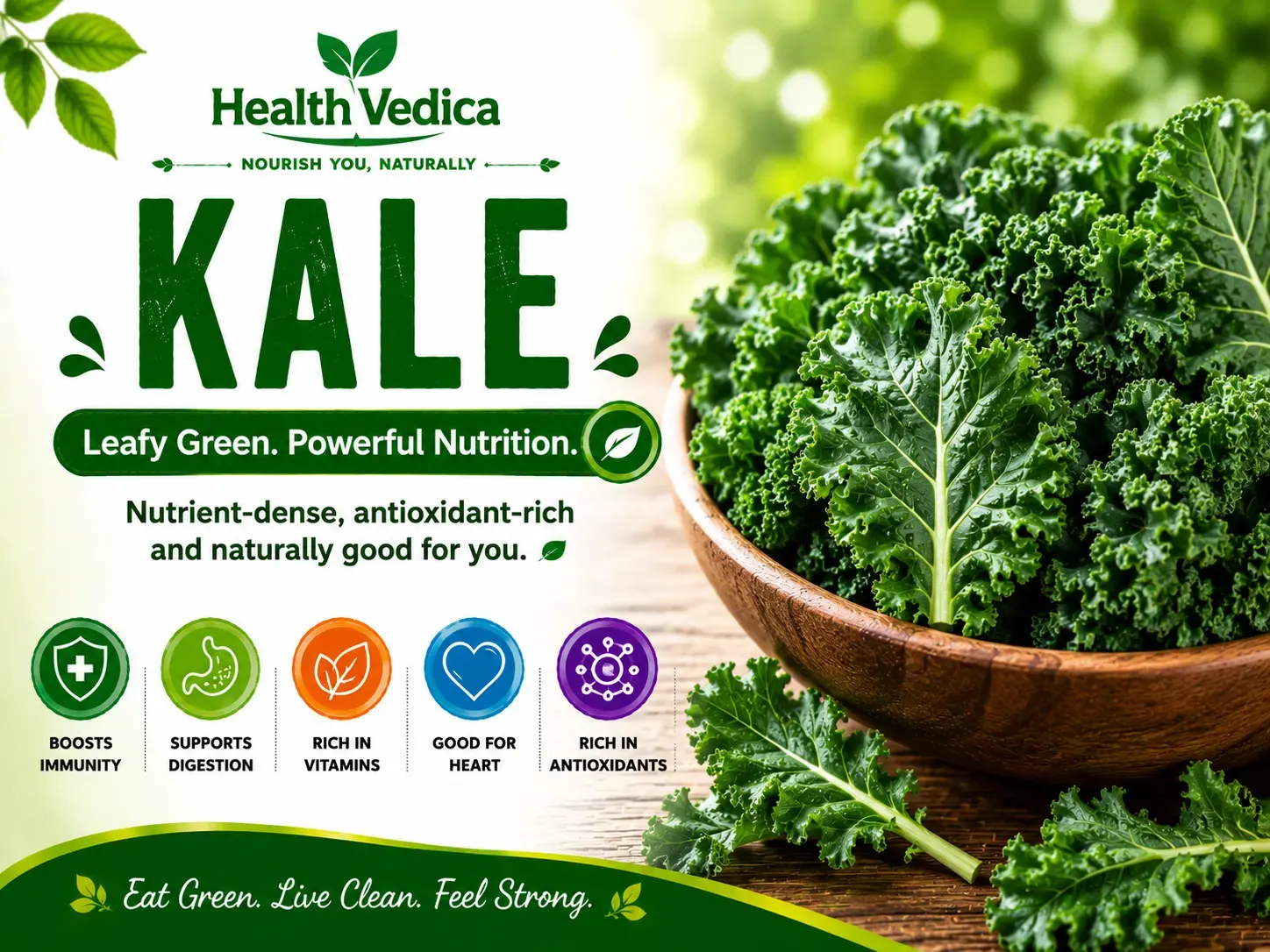 Kale — Antioxidant & Heart Health