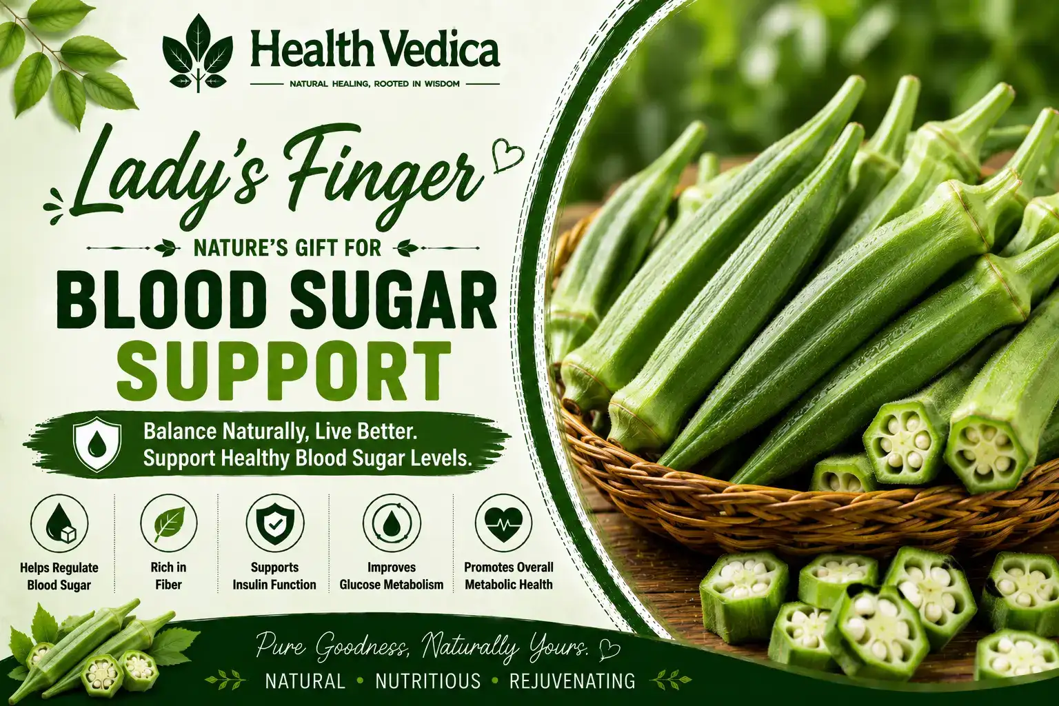 Ladies Finger (Bhindi) — Blood Sugar Support