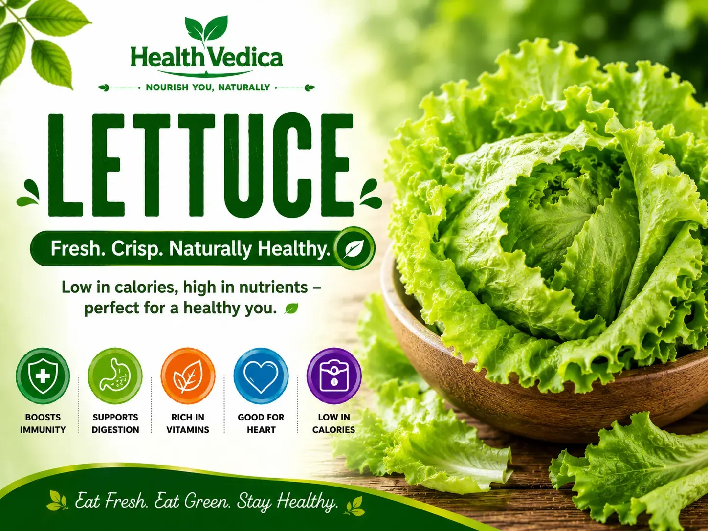 Lettuce — Hydration & Weight Management