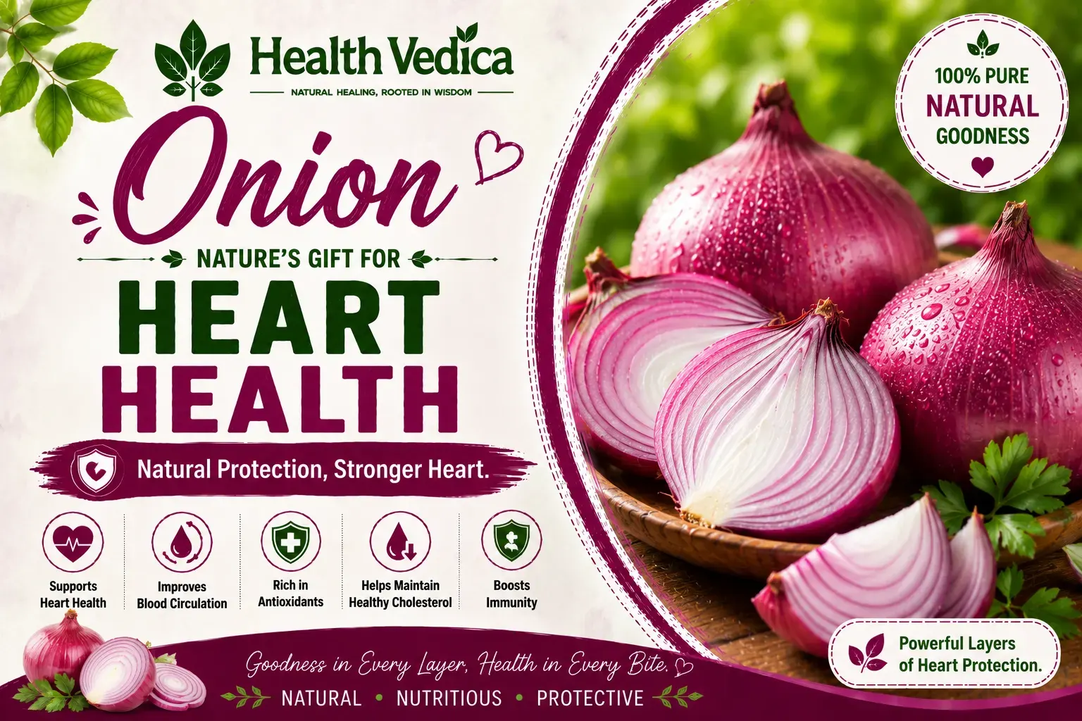 Onion (Pyaaz) — Heart Protection