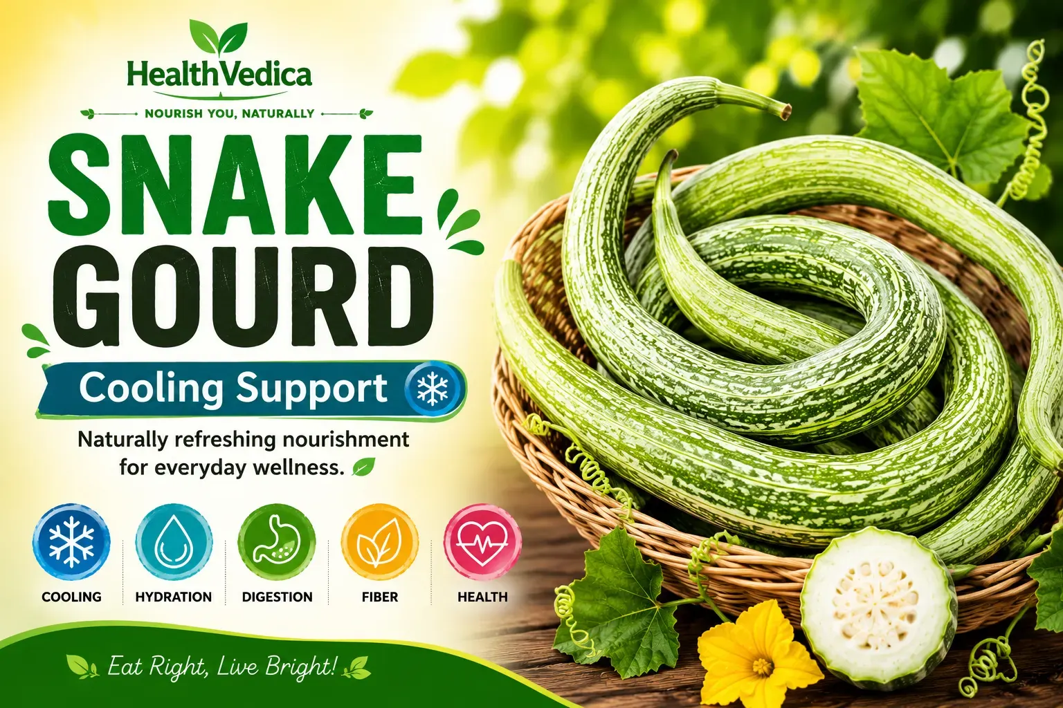 Snake Gourd (Padwal) — Heart Health