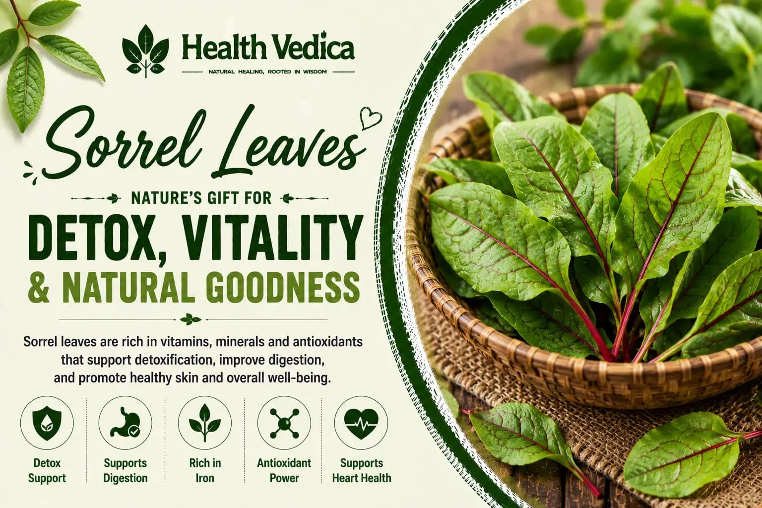 Sorrel Leaves (Gongura) — Iron Boost