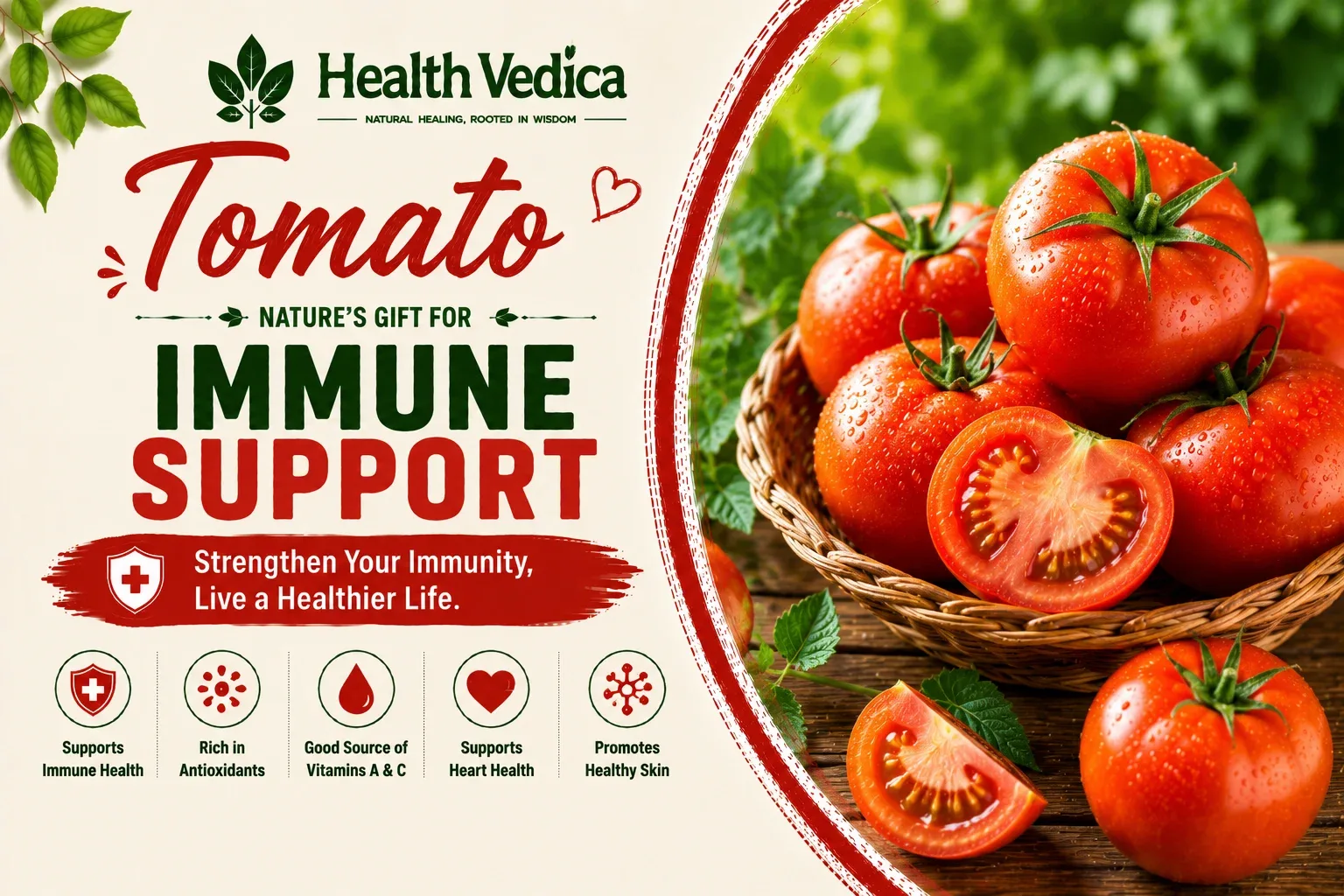 Tomato (Tamatar) — Lycopene Antioxidant
